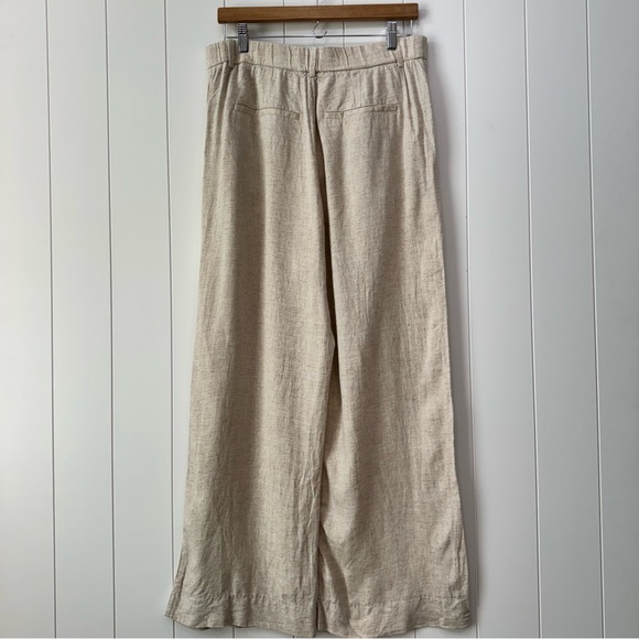 Abercrombie & Fitch Sloane Tailored Linen Blend Wide Leg Pants Women’s Size 31 - Picture 9 of 15